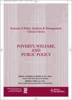 Poverty, Welfare, and Public Policy 1444335138 Book Cover