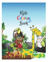 Kids Coloring Book: Draw Coloring Book for kids B08KRKZ663 Book Cover