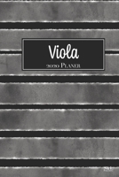 Viola 2020 Planer: A5 Minimalistischer Kalender Terminplaner Jahreskalender Terminkalender Taschenkalender mit Wochen�bersicht 1698975503 Book Cover