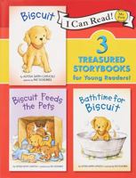 Alyssa Satin Capucilli and Pat Schories Biscuit 3 Treasured Storybooks for Young Readers : Biscuit , Biscuit Feeds The Pets , Bathtime for Biscuit 006285951X Book Cover