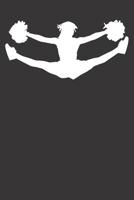 Notebook: Cheerleading College Ruled 6x9 120 Pages 1084157098 Book Cover