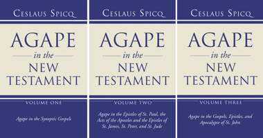 Agape in the New Testament, 3 Volumes 1556353448 Book Cover