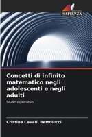 Concetti di infinito matematico negli adolescenti e negli adulti (Italian Edition) 6209813542 Book Cover