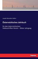 Osterreichisches Jahrbuch 3741119903 Book Cover