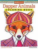 Dapper Animals Coloring Book 1574219588 Book Cover