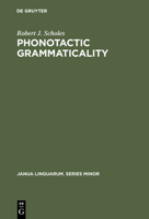 Phonotactic Grammaticality 3110997843 Book Cover