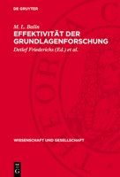Effektivität Der Grundlagenforschung 3112702905 Book Cover