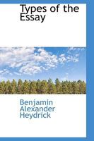Types of the Essay 1018241604 Book Cover