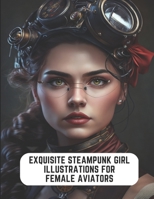 Exquisite Steampunk Girl Illustrations for Female Aviators: 50 Pages to Color Your Stress Away B0C2S47LTY Book Cover