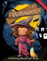 Halloween Coloring Book for Kids Ages 4-10: Enjoy Coloring and Drawing in This Spooky Kawaii Halloween Coloring Book. B08JF5G1DS Book Cover