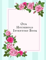 Our Household Inventory Book: Home Improvement, Property & Building Contents Claims Journal Pad -Document & Track Household Items & Contents Claims - Home Owner's Record Organizer Note Book - For Peop 1087166012 Book Cover