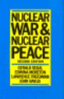 Nuclear war and nuclear peace 0333340884 Book Cover