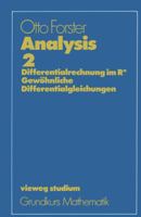 Vieweg Studium, Analysis 2. Differentialrechnung im IRn, Gewöhnliche Differentialgleichungen. 3528372311 Book Cover