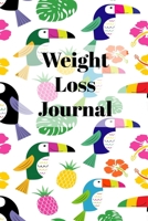 Weight Loss Journal: A 90 Day Food Tracker and Fitness Journal 1656943611 Book Cover