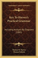 Key To Harvey's Practical Grammar: Including Analysis By Diagrams 1279189061 Book Cover