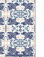 Japanese Writing Practice Book: Japanese Bird Pattern Themed  Genkouyoushi Paper Notebook to Practise Writing Japanese Kanji Characters and Kana ... Cornell Notes (Japanese Writing Notebooks) 1710676353 Book Cover