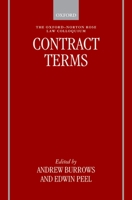 Contract Terms (Oxford Norton Rose Law Colloquium) 0199229376 Book Cover