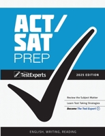 ACT/SAT Prep: English/Reading/Writing 2025 Edition B0DZJ2ZBC8 Book Cover