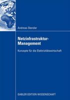 Netzinfrastruktur-Management: Konzepte Fur Die Elektrizitatswirtschaft 3834913456 Book Cover