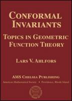 Conformal Invariants: Topics in Geometric Function Theory (McGraw-Hill series in higher mathematics) 0821852701 Book Cover