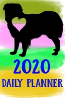 2020 Daily Planner: Miniature American Shepherd 2020 Daily Planner Calendar Schedule Organizer Appointment Journal Notebook For Miniature American Shepherd Dog Puppy Owners Lovers 1710097272 Book Cover