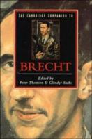 The Cambridge Companion to Brecht (Cambridge Companions to Literature) 0521424852 Book Cover