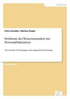 Probleme Des Wissenstransfers Bei Personalfluktuation 3836600420 Book Cover