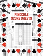 Pinochle Score Sheets: Keep Track Of Games Scoring Card Game Notebook 1654339547 Book Cover