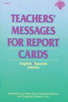 Teachers' Messages for Report Cards, English/Spanish Edition 0866539972 Book Cover