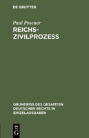 Reichszivilprozeß 3111169723 Book Cover