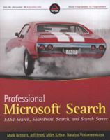 Professional Microsoft Search 0470584661 Book Cover