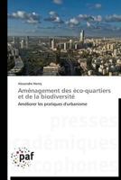 AMA(C)Nagement Des A(c)Co-Quartiers Et de La Biodiversita(c) 3838179250 Book Cover