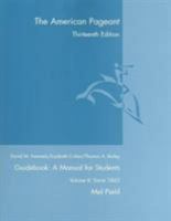 Study Guide for American Pageant Vol. II: Since 1865 061857428X Book Cover