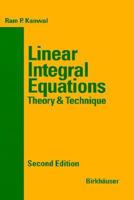 Linear Integral Equations 0123965500 Book Cover