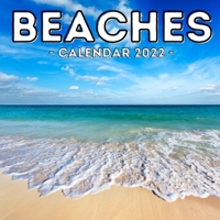 Beaches Calendar 2022: 16-Month Calendar, Cute Gift Idea For Beach Lovers Men And Women null Book Cover