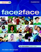 face2face Pre-Intermediate Student's Book with CD-ROM/Audio CD and Workbook Pack Italian Edition 0521684110 Book Cover
