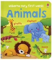 Animals (Usborne First Words) 0794533892 Book Cover