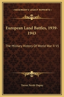 European Land Battles 1939-1943 0531012336 Book Cover