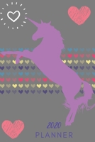 2020 PLANNER: LGBTQ UNICORN 12 MONTH WEEKLY CALENDAR 1692741829 Book Cover