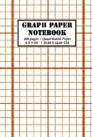 Graph Paper Notebook: 5x5 Composition Grid Planner, Quad-Ruled, 5x5 Composition Grid Planner Brown Sugar Grid Theme Quad-Ruled 6x9 Sized 200 pages (100 sheets) 1707077010 Book Cover