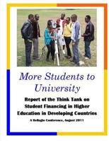 More Students to University: Report of the Think Tank on Student Financing in Higher Education in Developing Countries 1490483721 Book Cover
