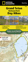 Grand Teton National Park Day Hikes Map 1566958059 Book Cover