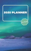 2020 Planner For Purse: January 2020 - December 2020 - Monthly Dated With Year At A Glance and Notes Pages (Gift Calendar) (Northern Lights) 171186868X Book Cover