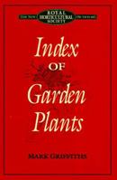 Index of Garden Plants: The New Royal Horticultural Society Dictionary 0881922463 Book Cover