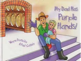 My Dad Has Purple Hands! B01FKUOTHY Book Cover