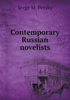 Contemporary Russian novelists 116660893X Book Cover