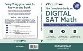 PrepPros: The Complete Guide To Digital SAT Math: The Best SAT Math Book For Students Seeking A Perfect Score 173718382X Book Cover