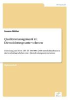 Qualitatsmanagement Im Dienstleistungsunternehmen 3838661036 Book Cover