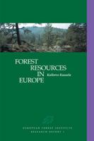 Forest Resources in Europe 1950 1990 0521052238 Book Cover