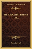 Mr. Cudworth's Sermon 112065033X Book Cover